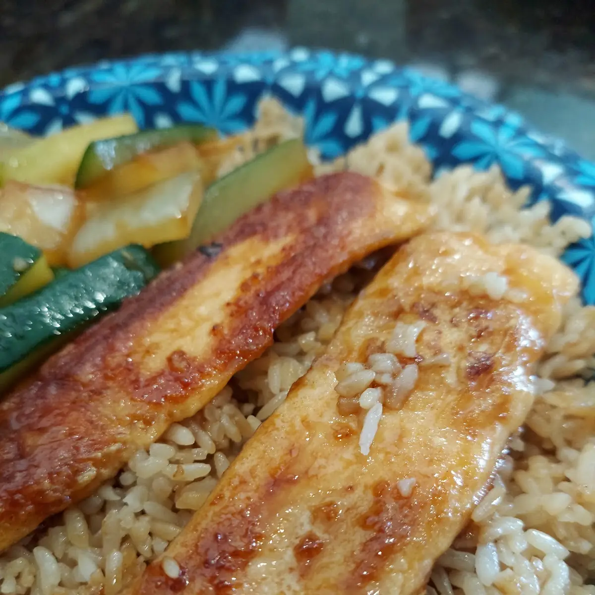 Hibachi Grilled Salmon