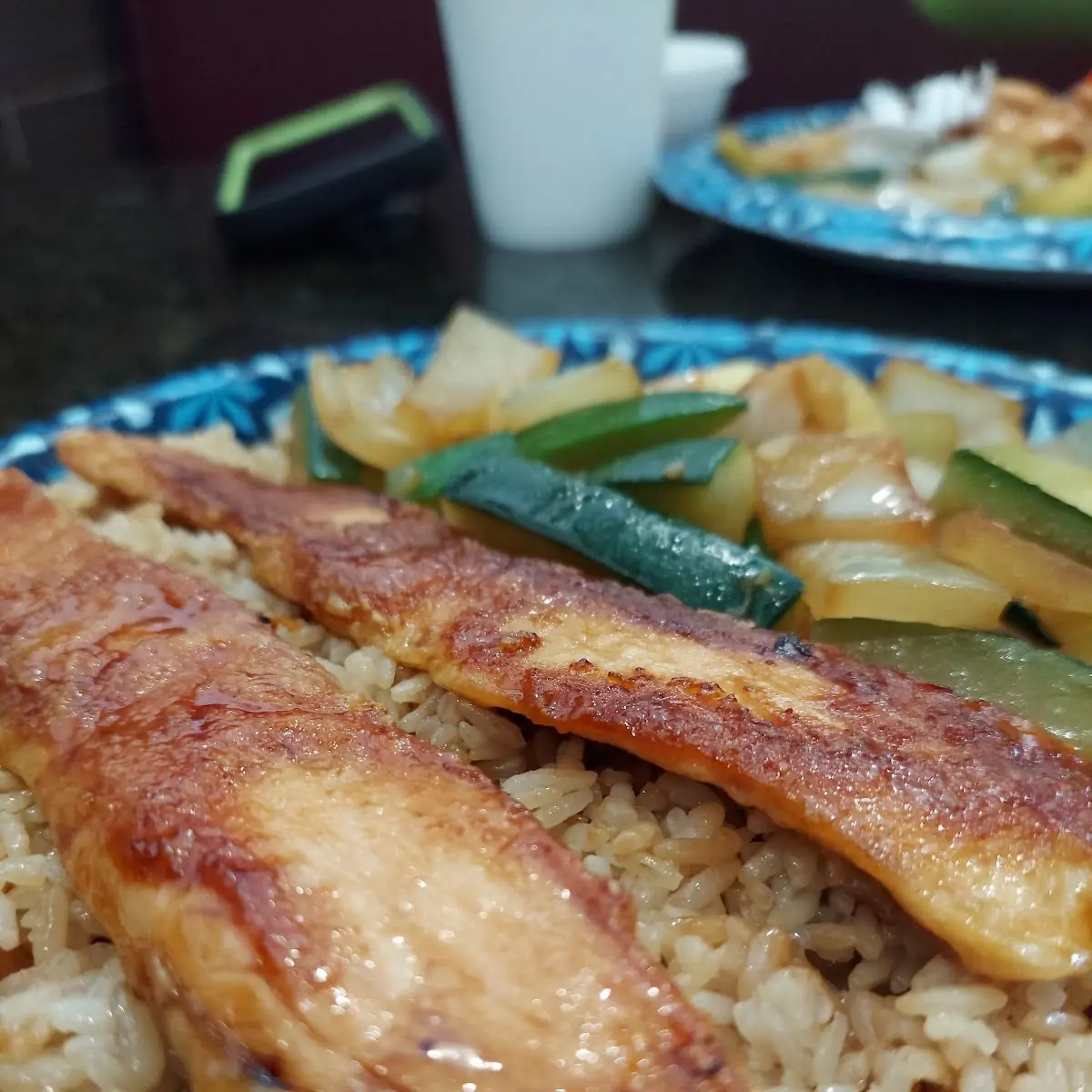 Salmon Teriyaki