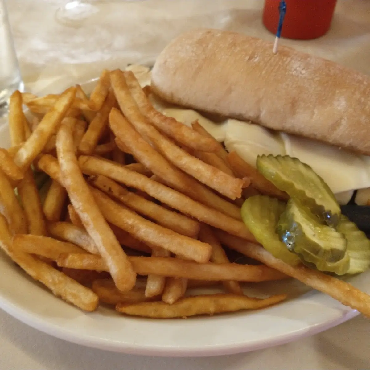 Grilled Chicken Sandwich Philly Style