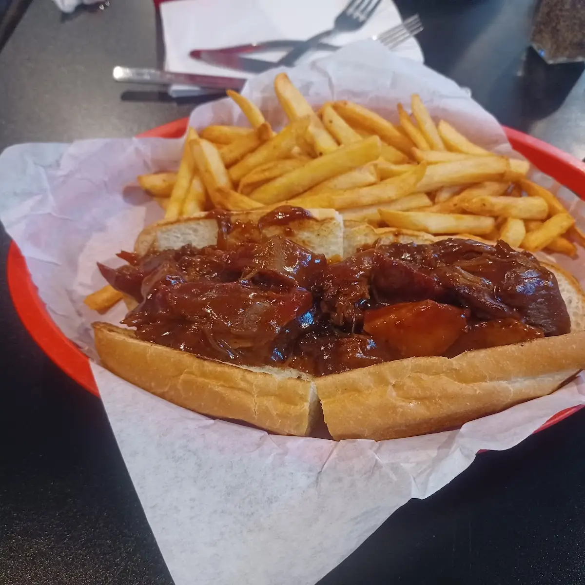 BBQ Brisket Sandwich