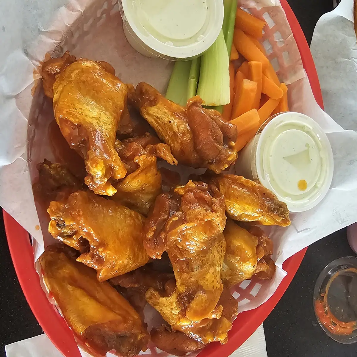 Wings and Potato Skins