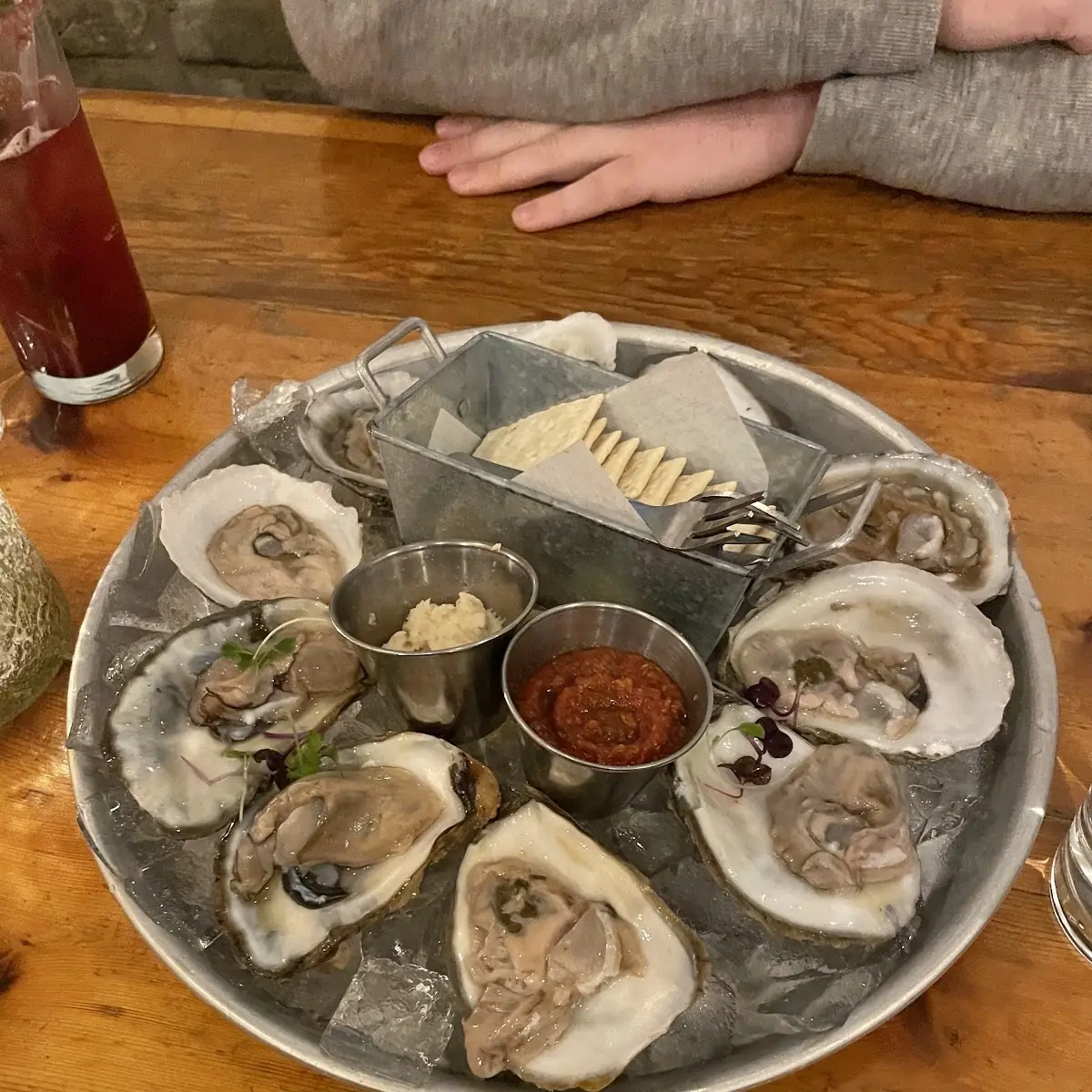 East Coast Oysters on the Half Shell