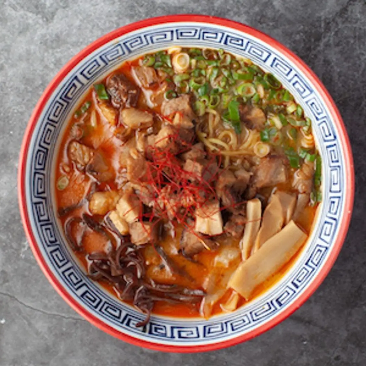Hot Sour Beef Tendon & Tripe Noodles
