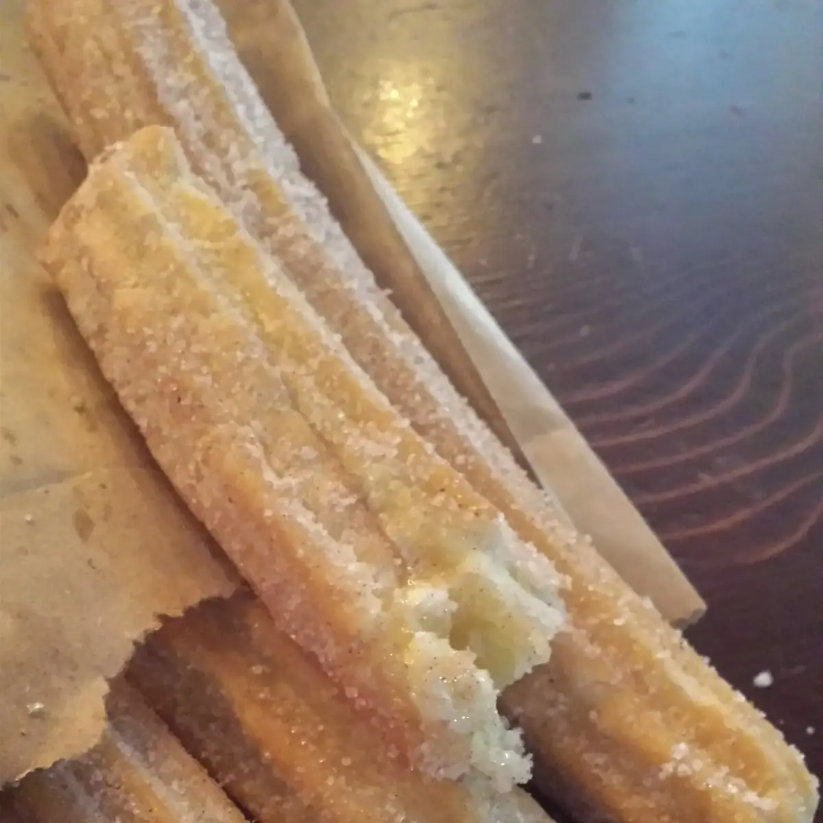 Bavarian Cream Filled Churros
