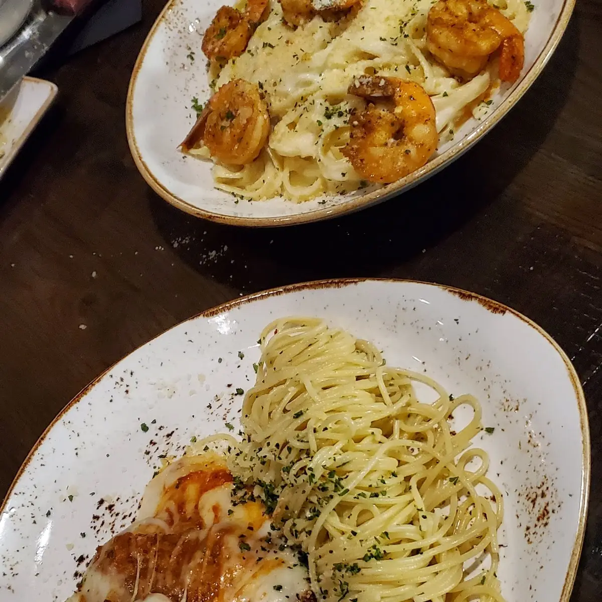 Shrimp Alfredo