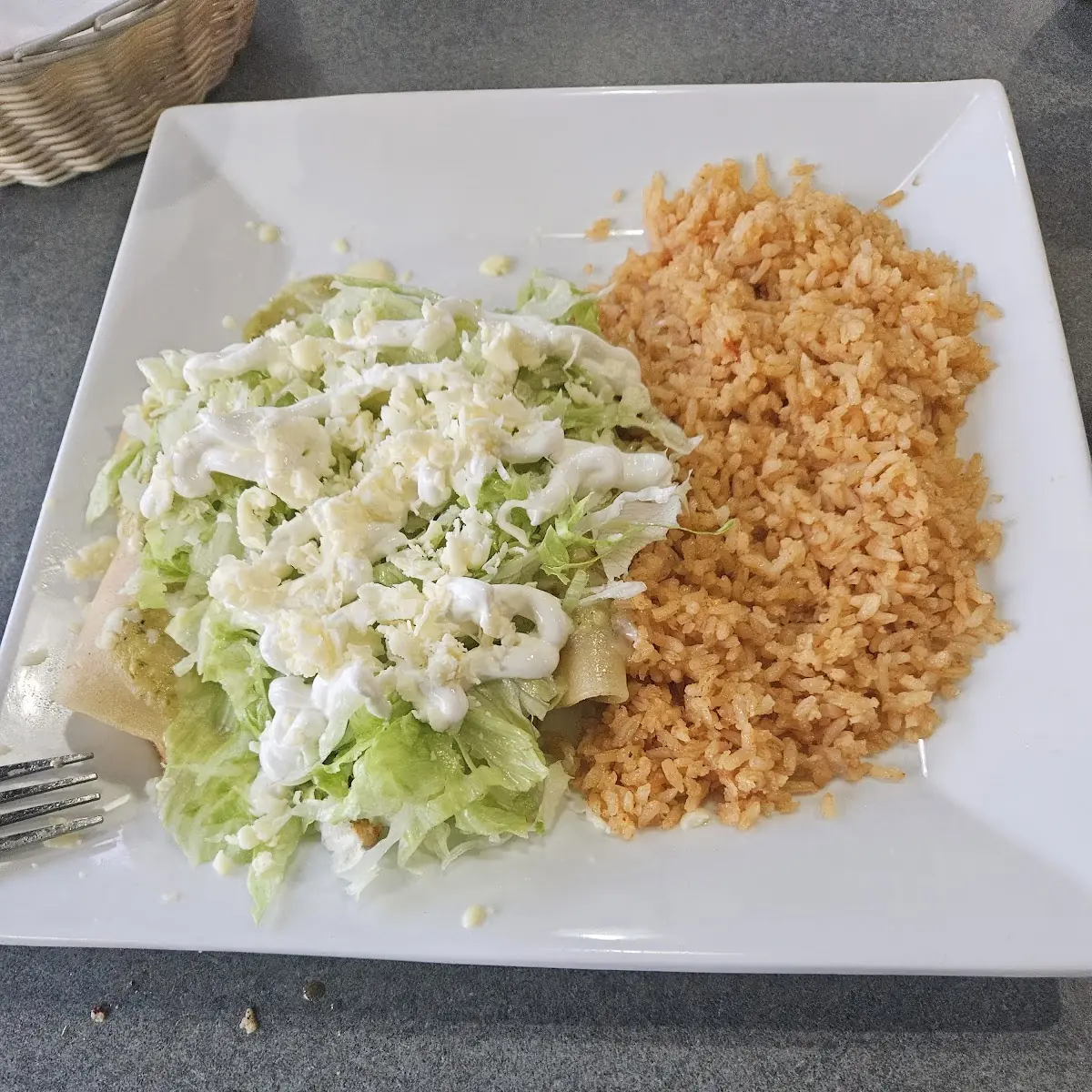 Chicken Enchiladas