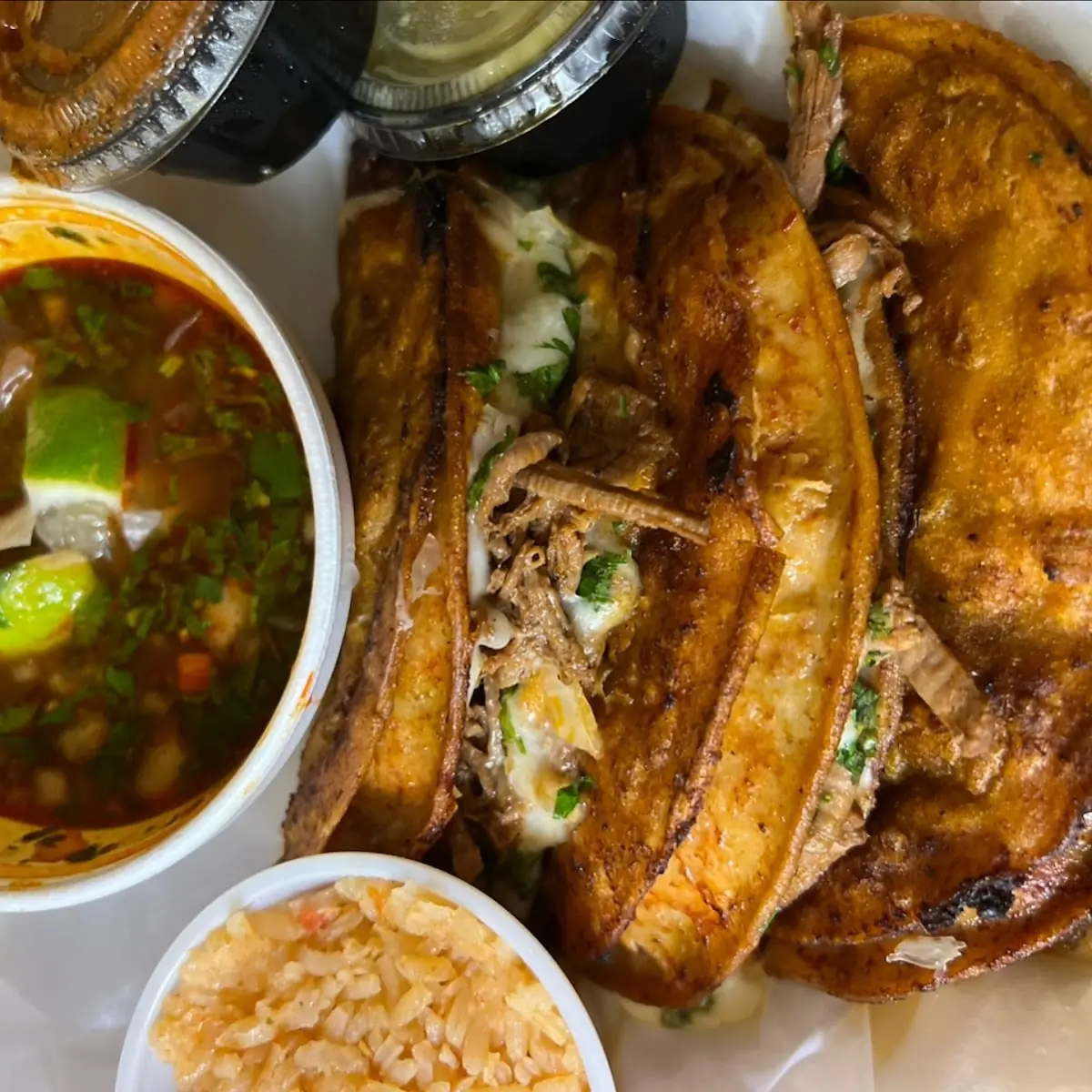 Quesa Birria Tacos