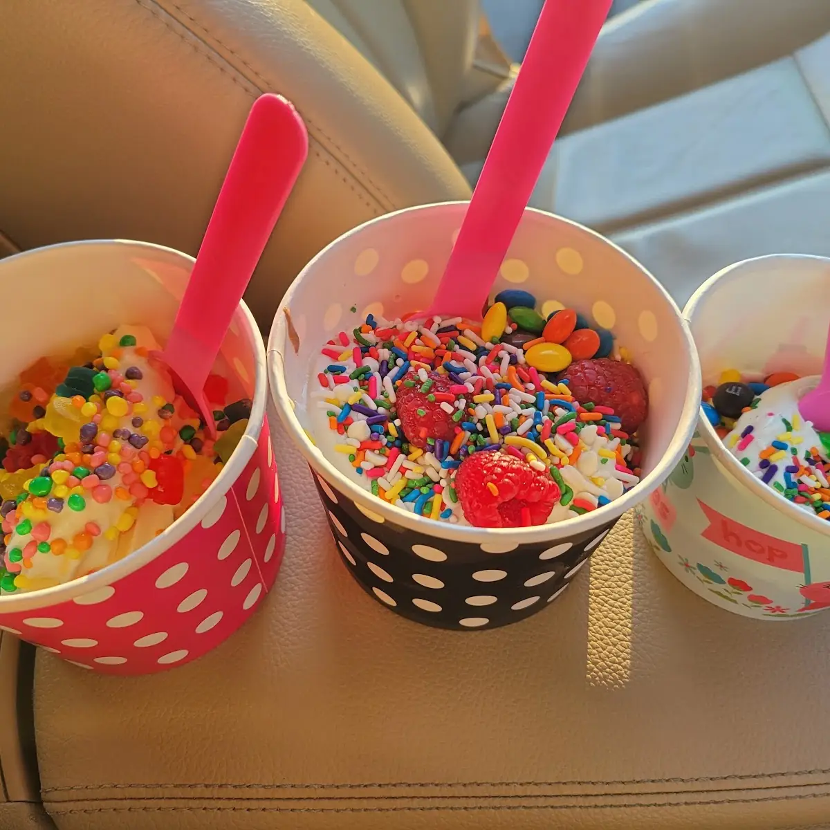 Cake Batter with Toppings