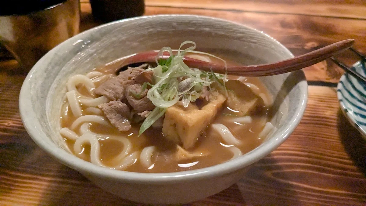 Curry Udon, Izakaya Tomo