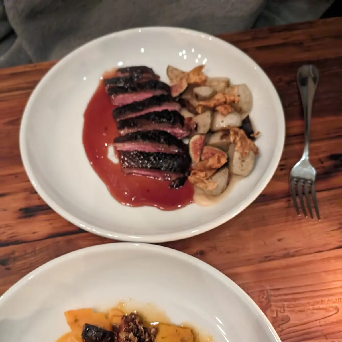 Pork and Duck Breast