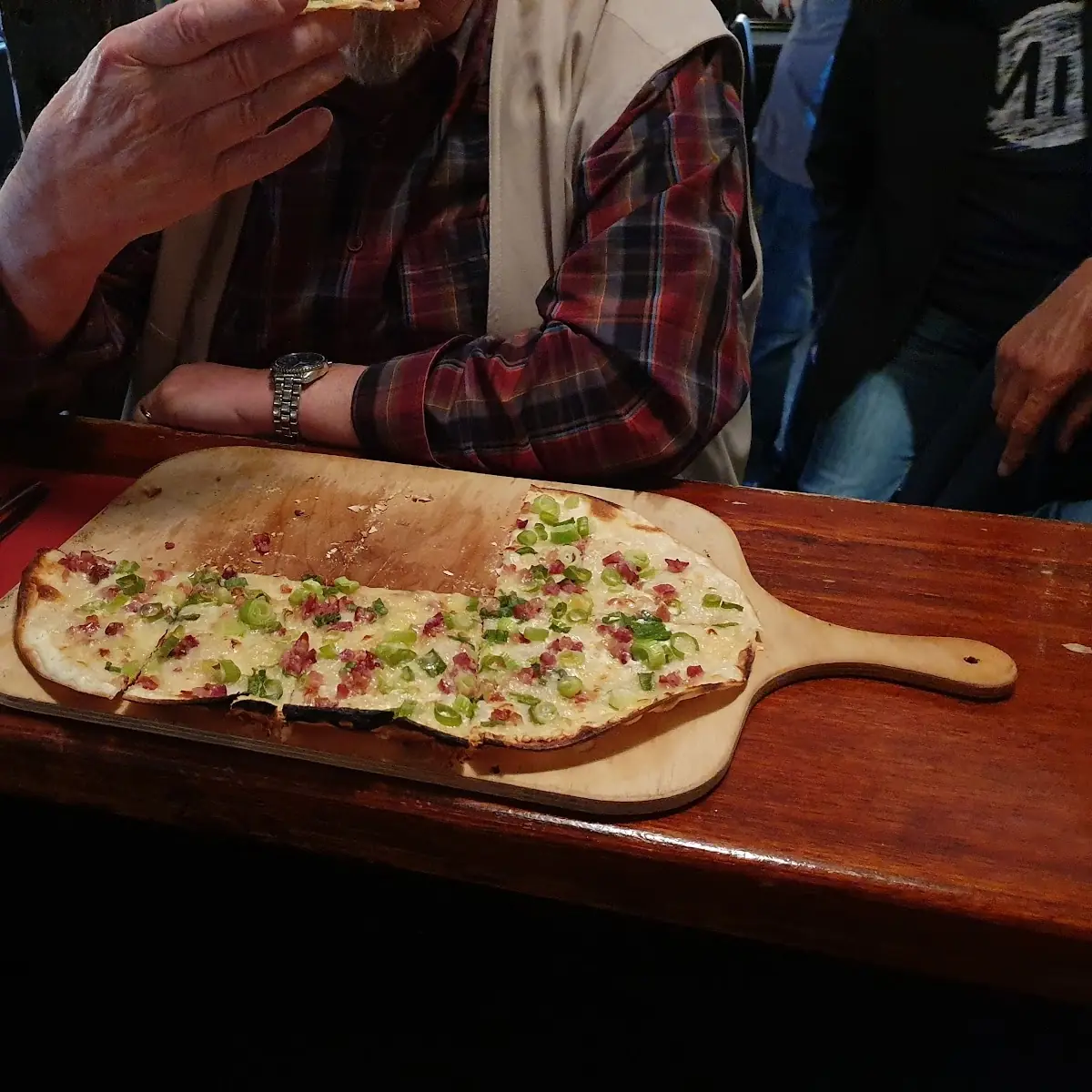 Flammkuchen, Gasthaus Plettenberg