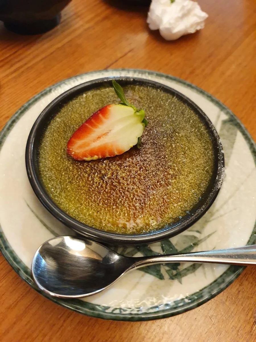 Matcha Crème Brulee