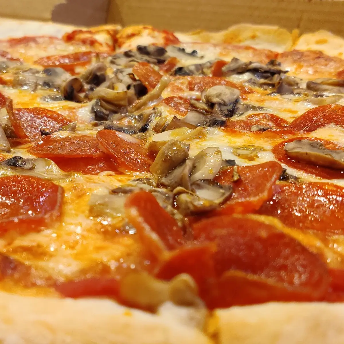 Pepperoni Mushroom Pizza