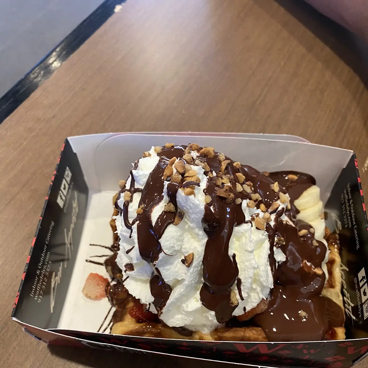 Gaufre Belge Authentique Authentic Belgian Waffle