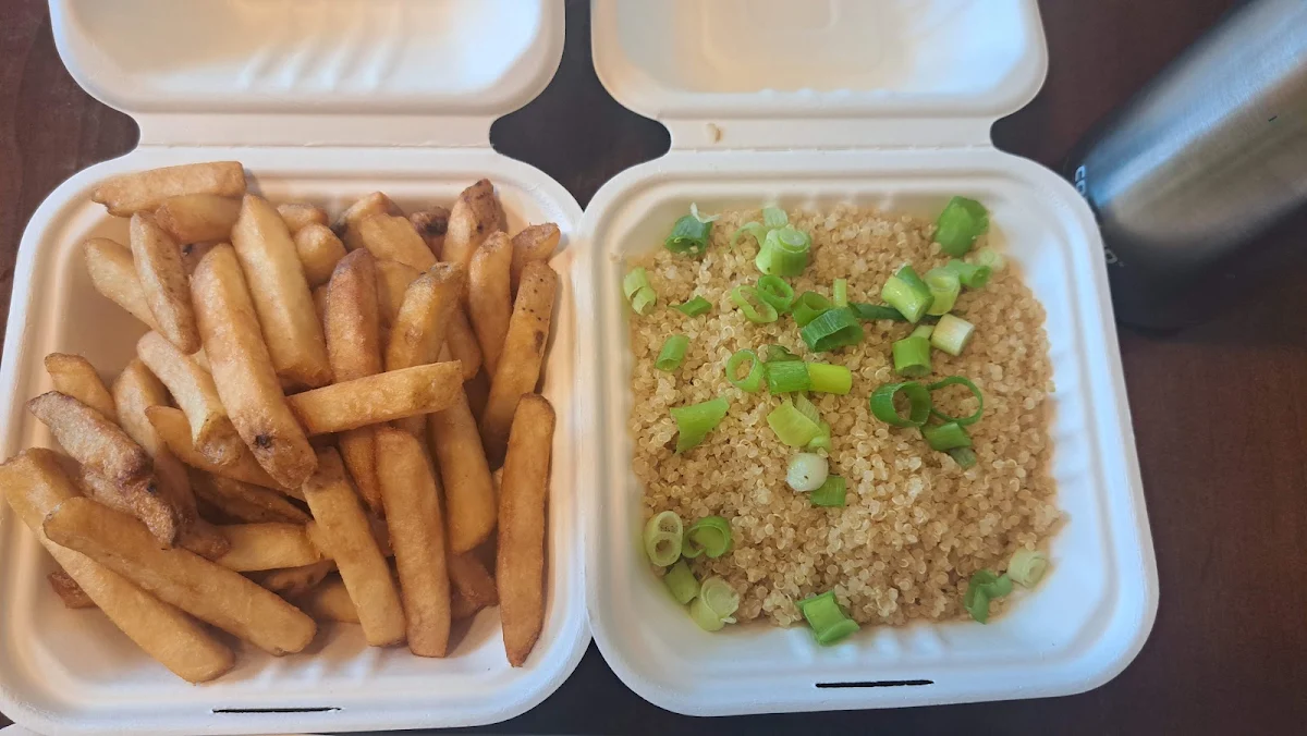 Fries & Quinoa, Flamos Peri Peri Chicken(Kitchener)