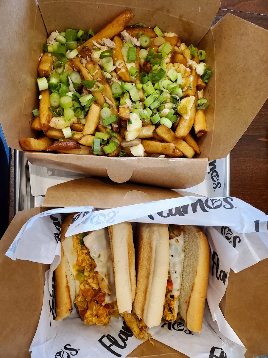 Philly Thunderbird with Poutine, Flamos Peri Peri Chicken(Kitchener)