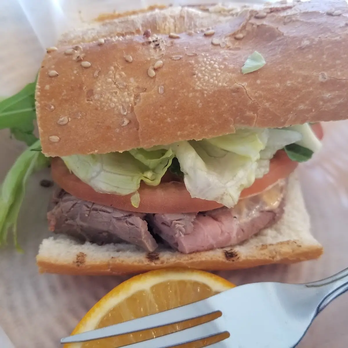 Fresh Oven Roasted Turkey Sandwich Lunch