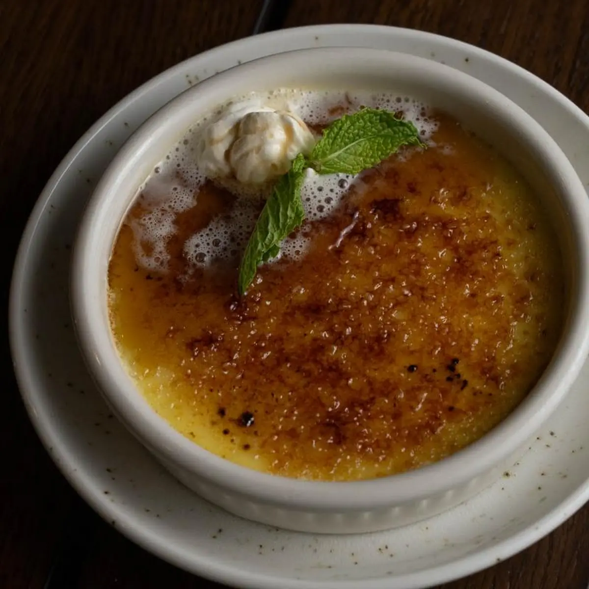 Minnesota Maple Crème Brûlée