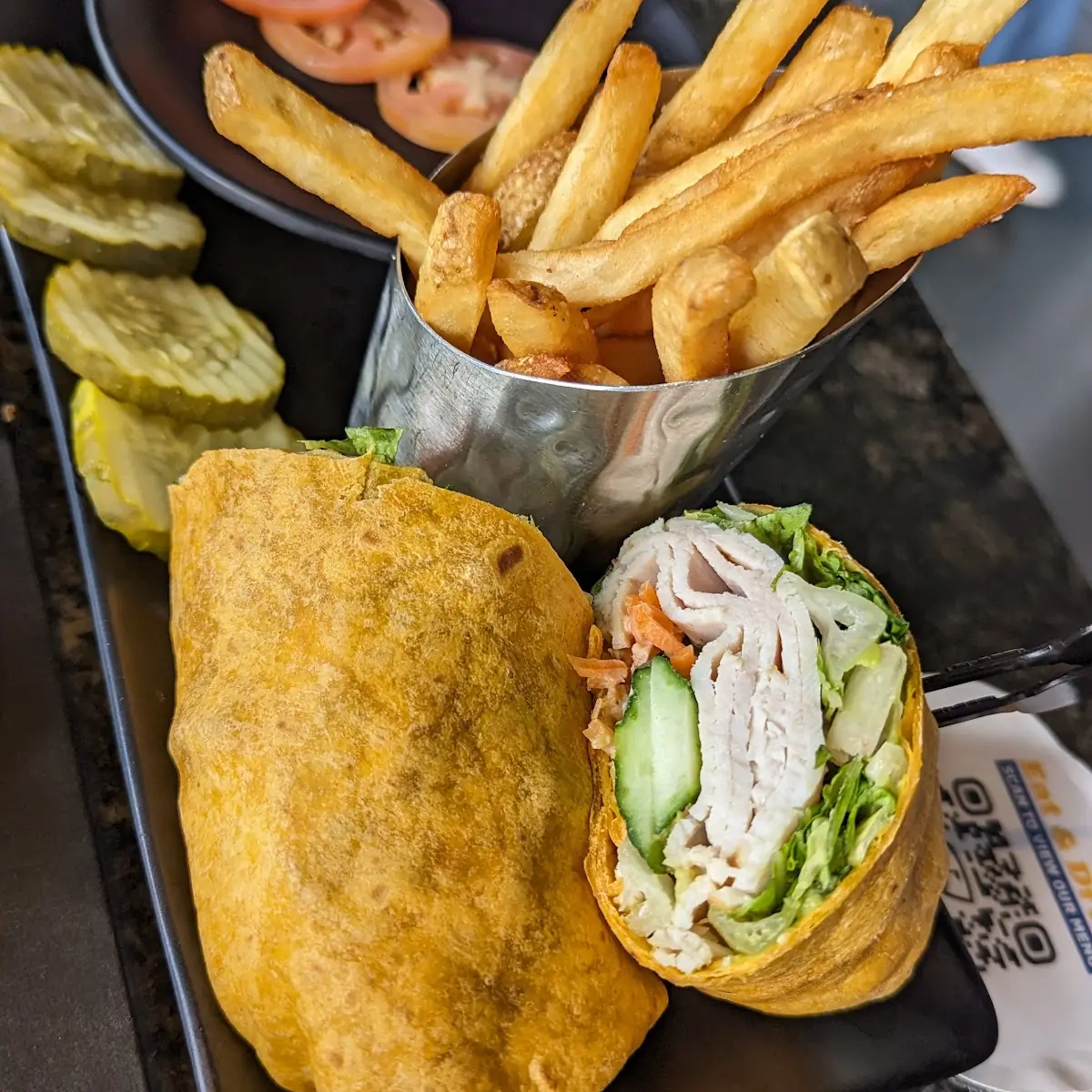 Turkey Bacon Wrap