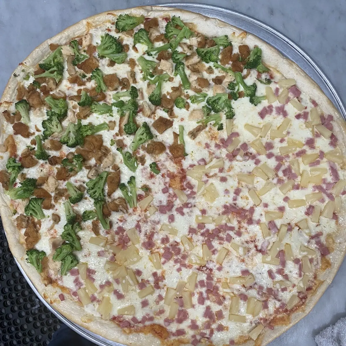 Chicken Bacon Ranch Pizza