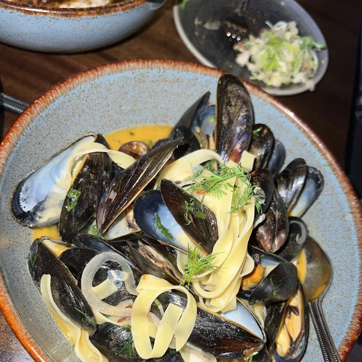 Lobster Butter Broth Pappardelle Dill