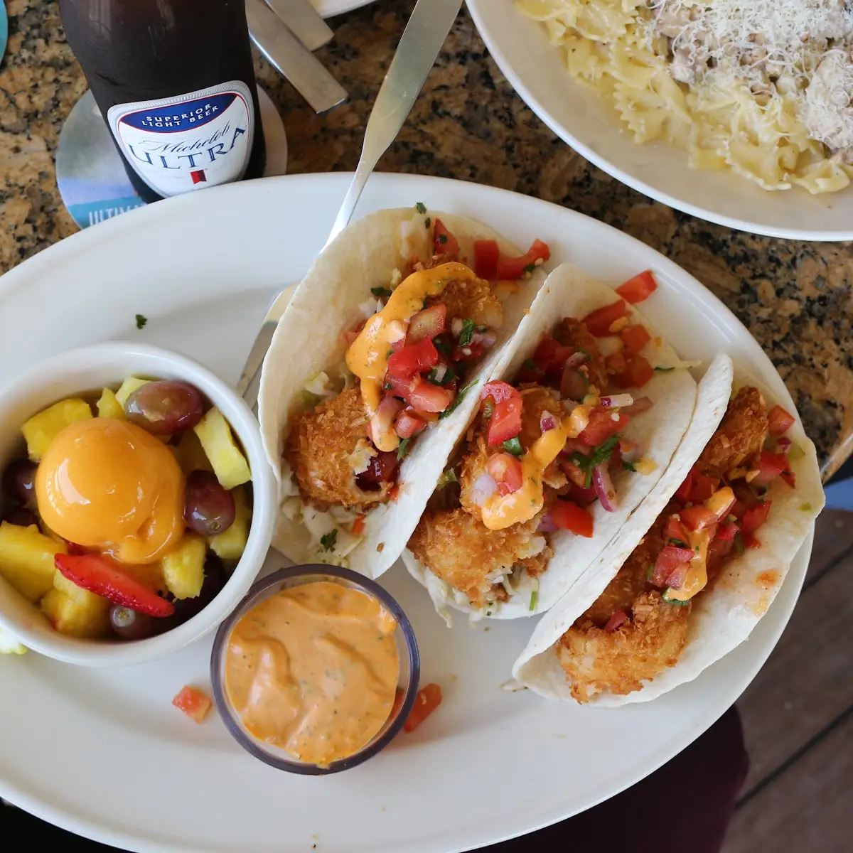 Coconut Shrimp Tacos