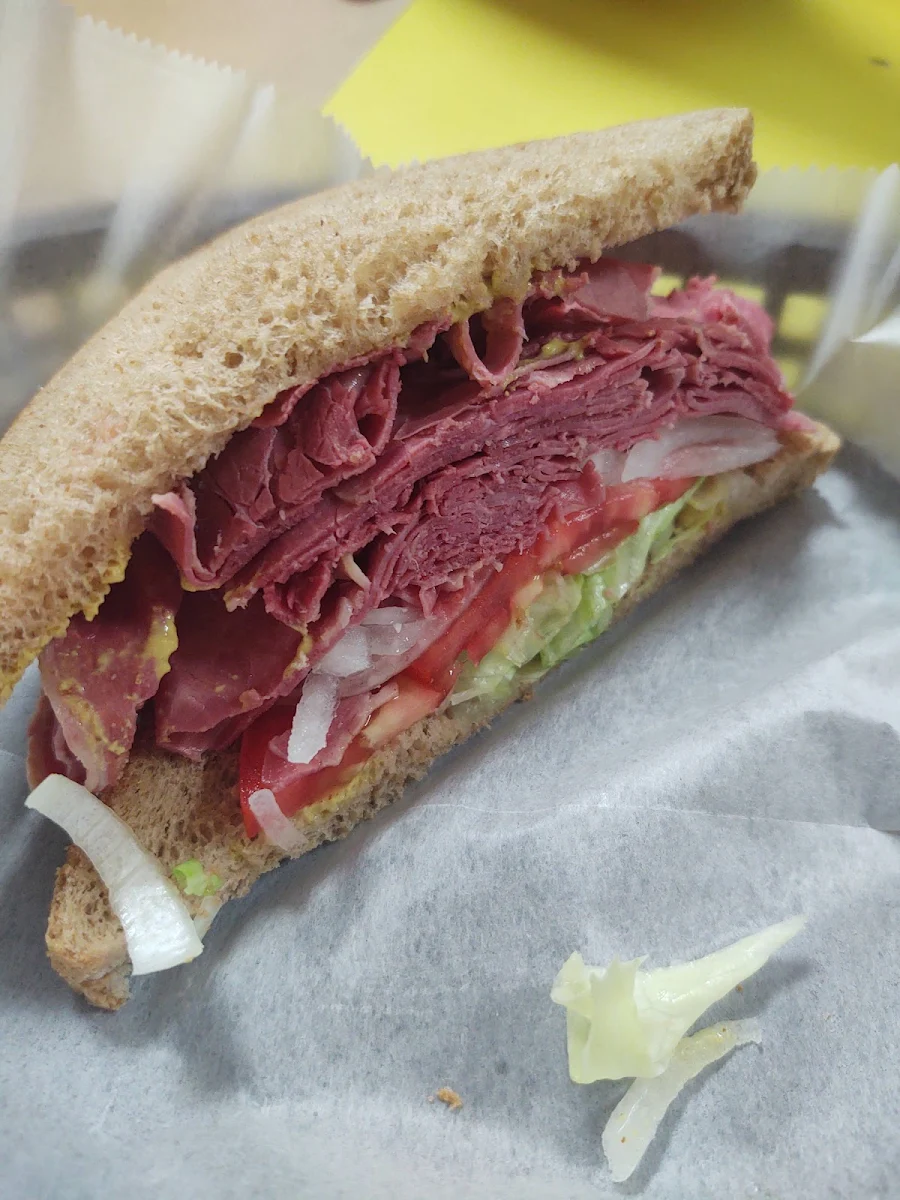 Corned Beef on Wheat