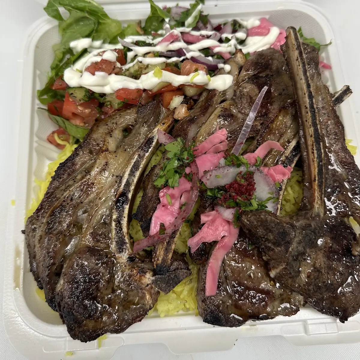 Lamb Chops Platter