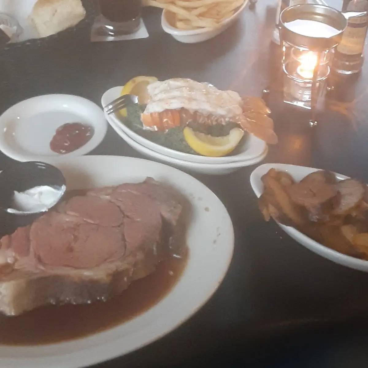 Prime Rib and Lobster Tail