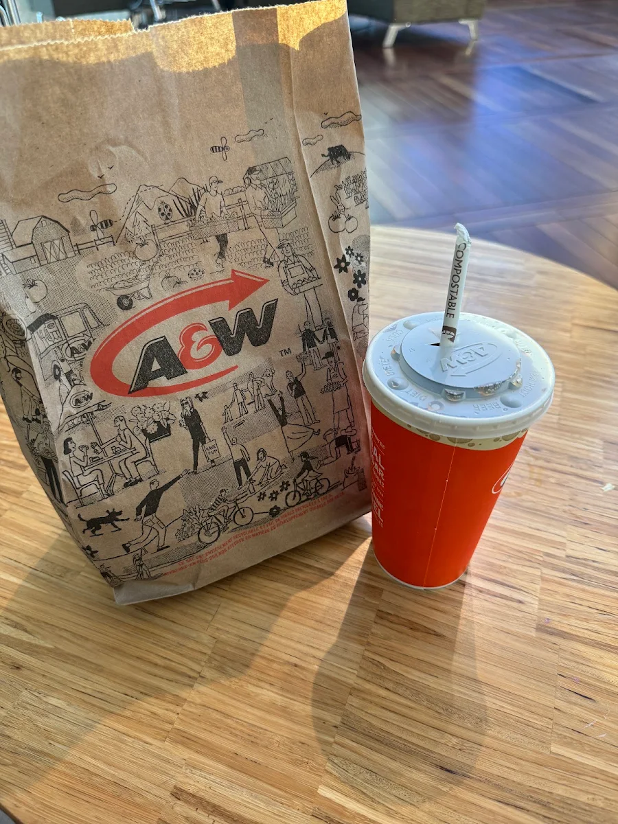 Crunchy Chicken Burger Combo, A&W Canada