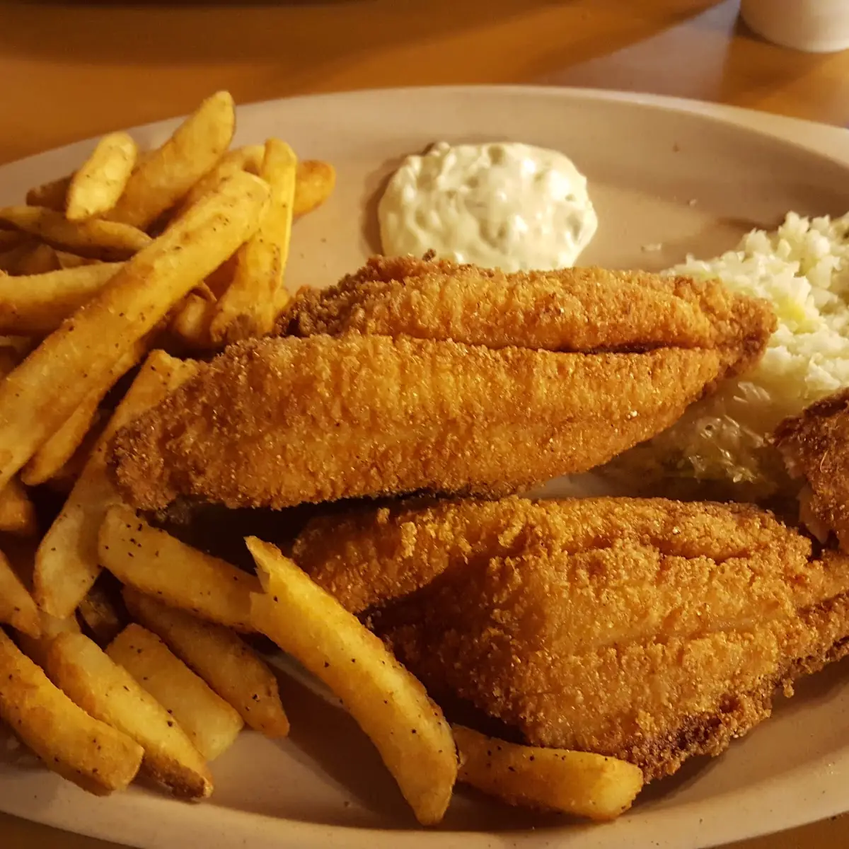 Child's Fish Fillet Plate
