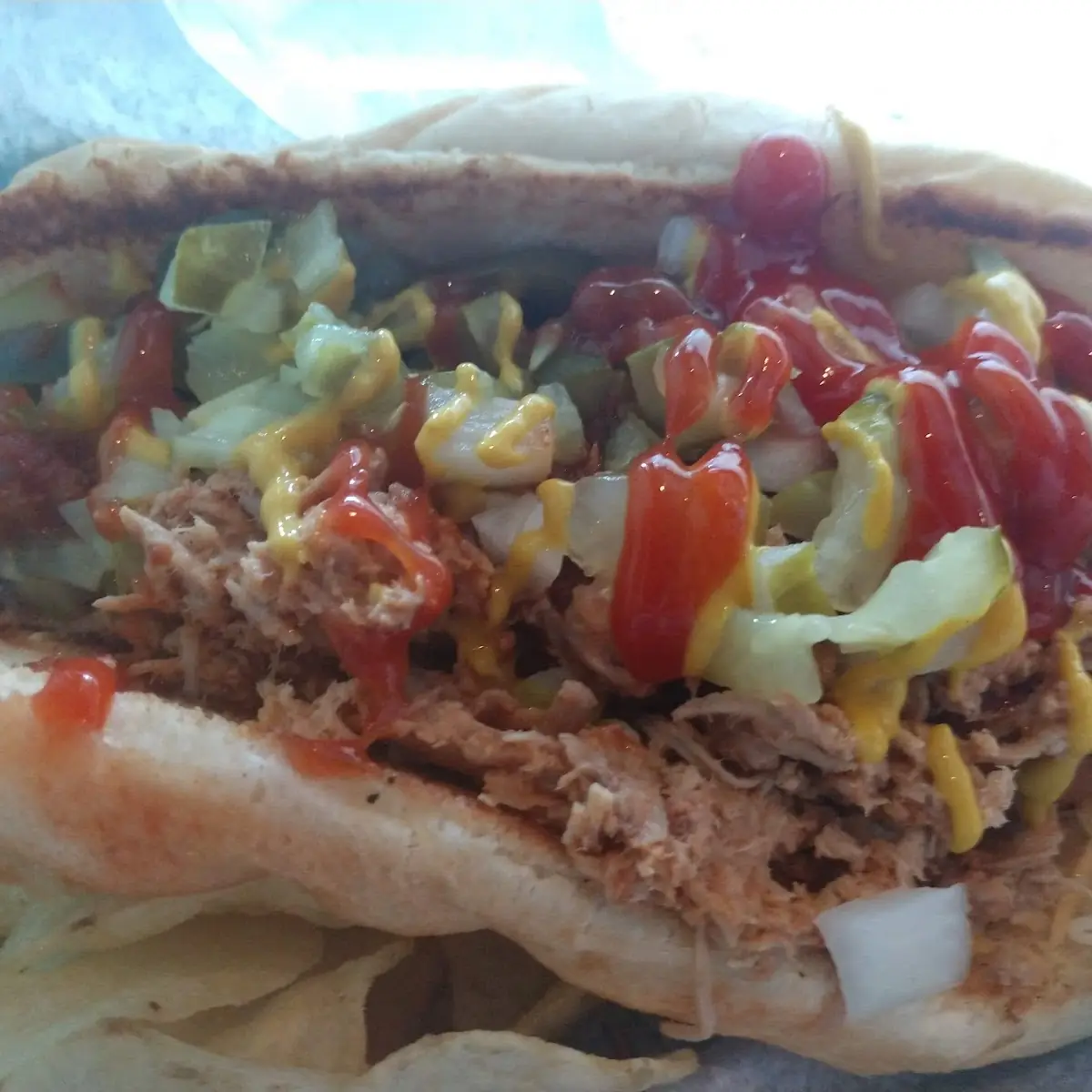Garbage Hot Dog