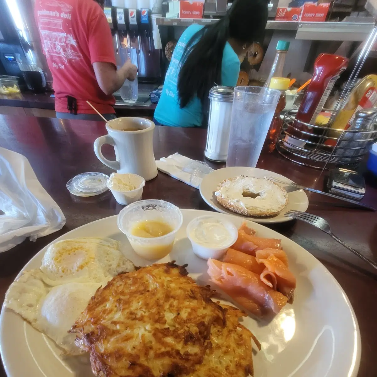 Ham Steak & Eggs