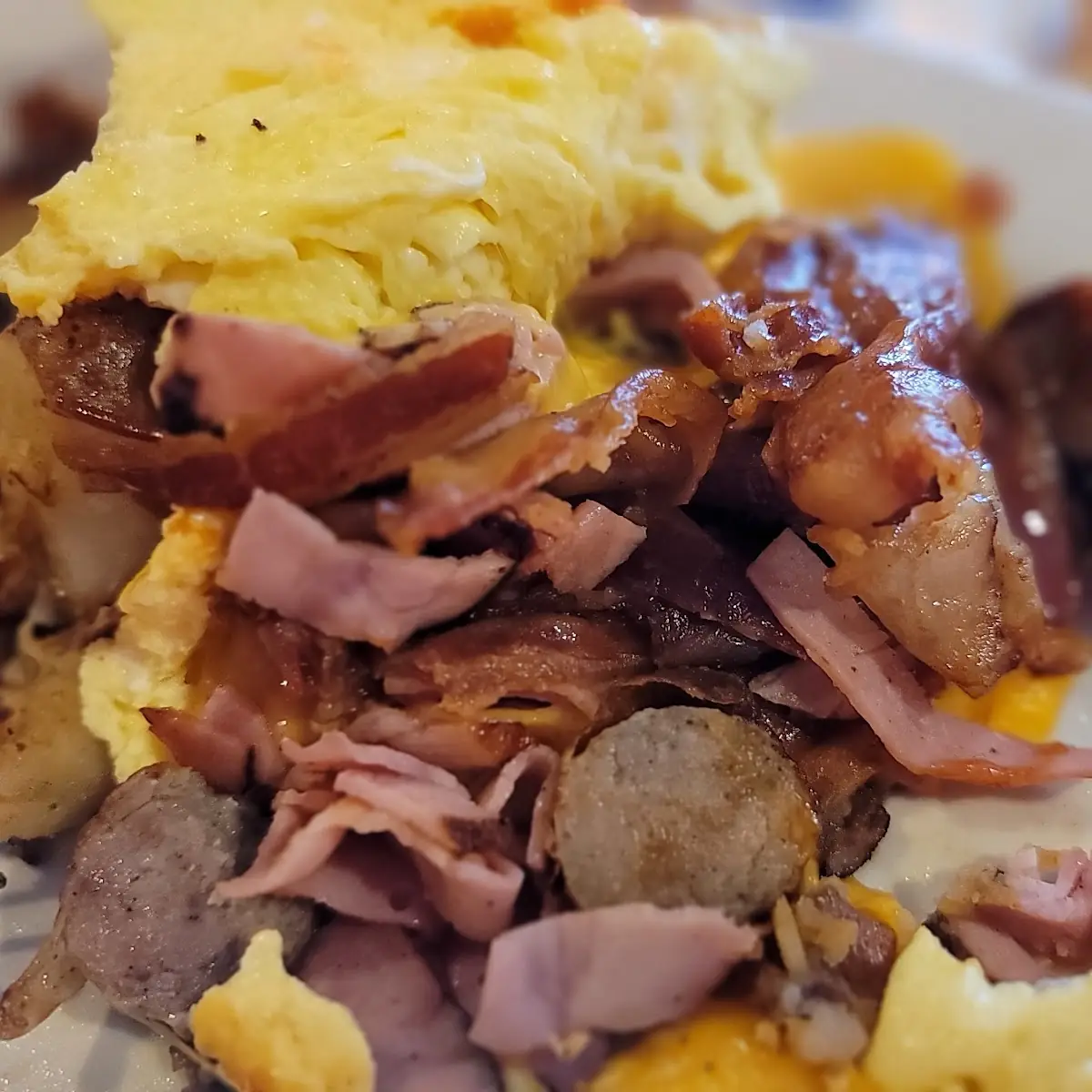 Meat Lovers Omelette