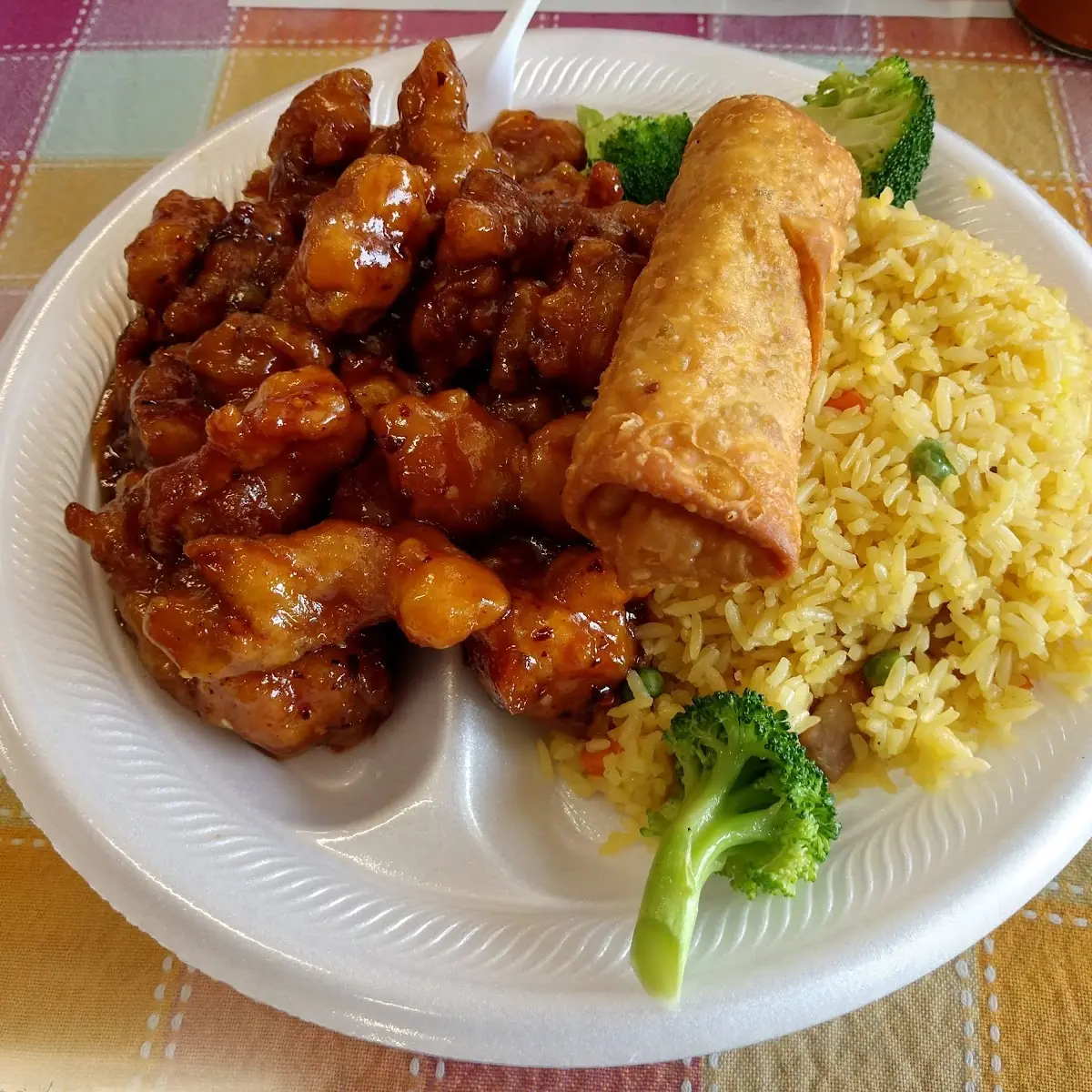 Sesame Chicken Combo