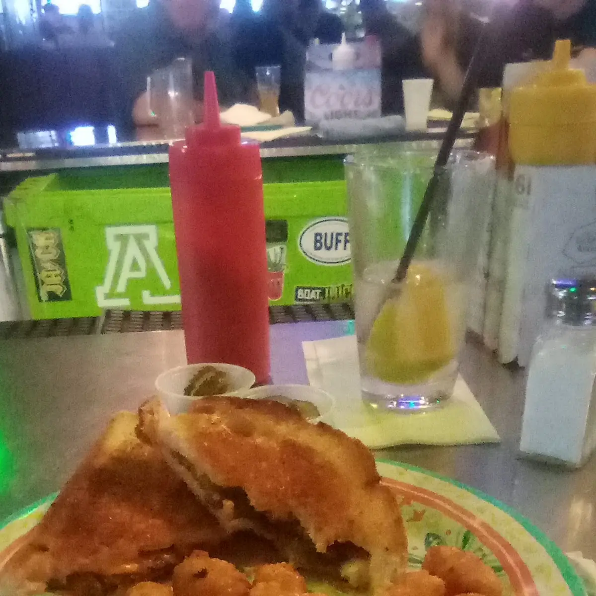Grilled Cheese with Tater Tots