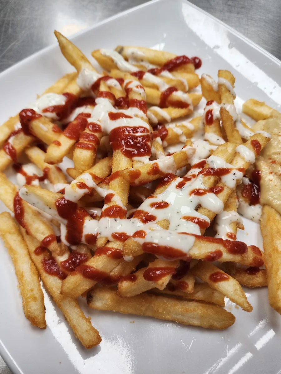 Fries, King George Donair Halal