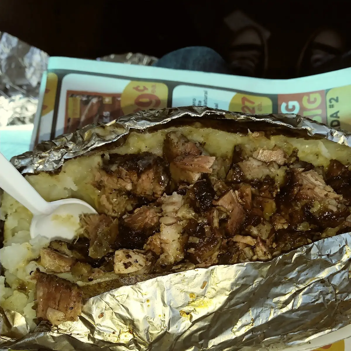 Brisket Baked Potato