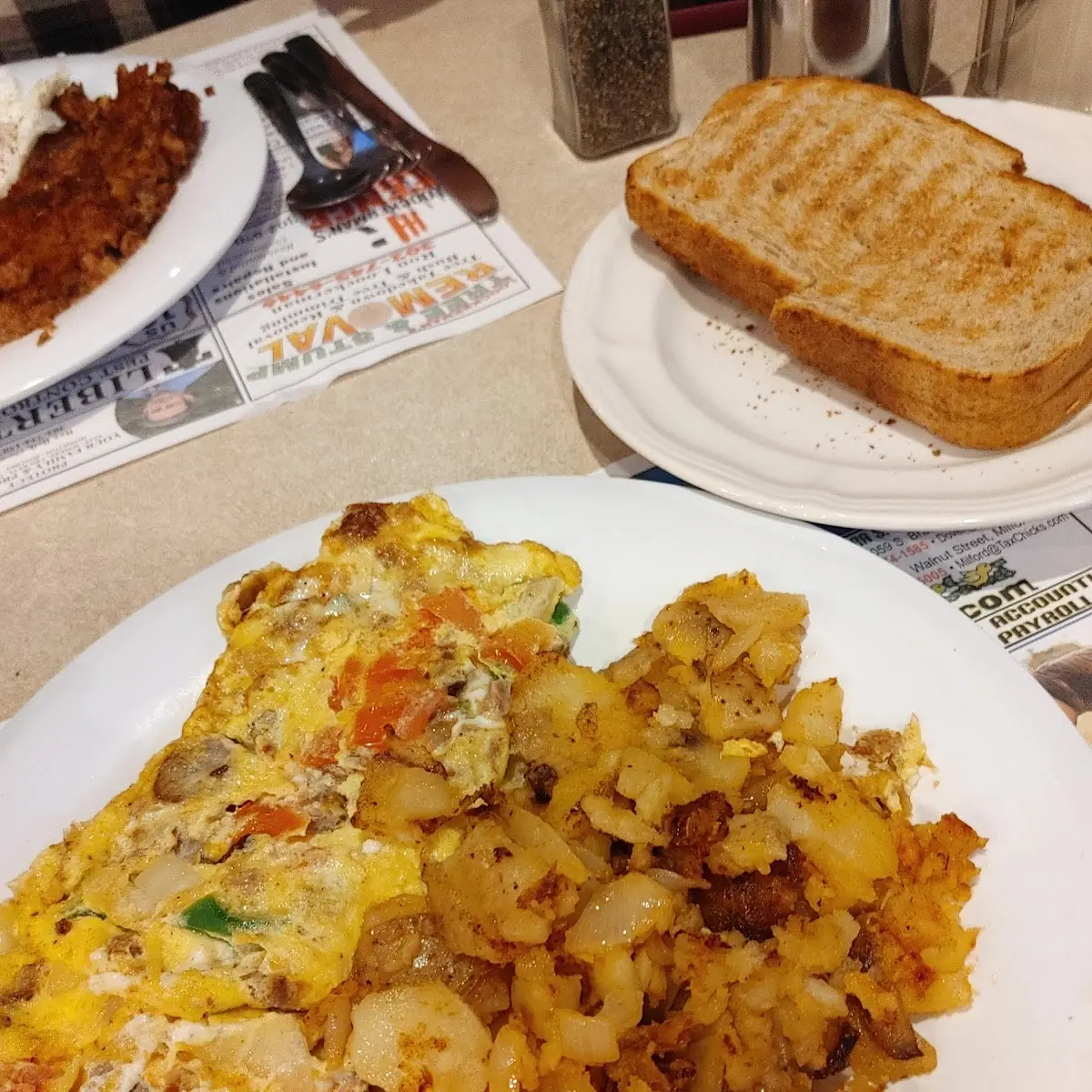 Vegetable Omelette