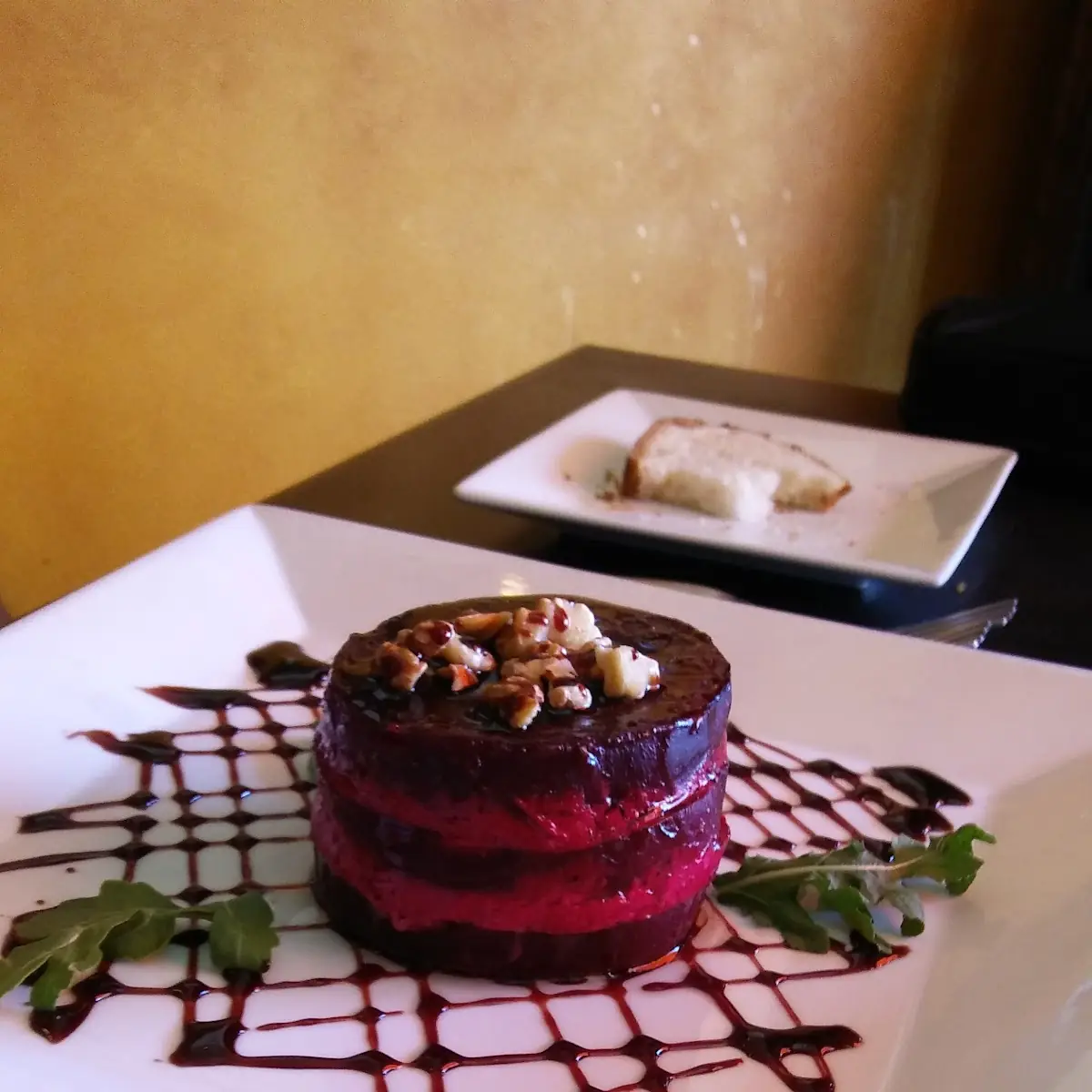 Beet & Goat Cheese Gateau