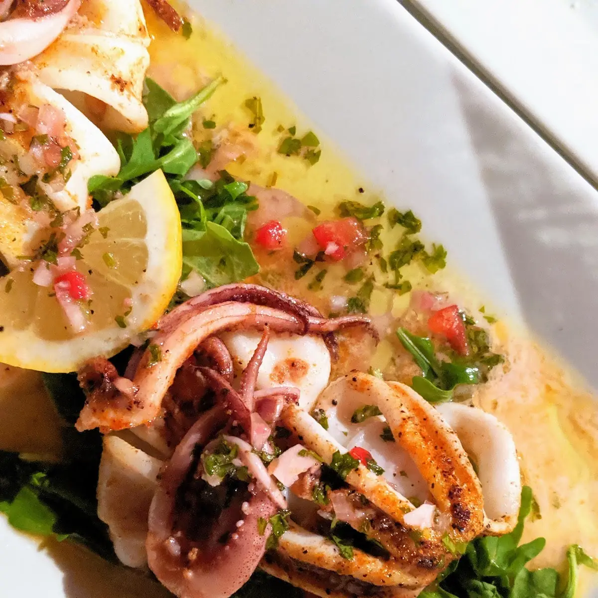 Branzino Wrapped Shrimp