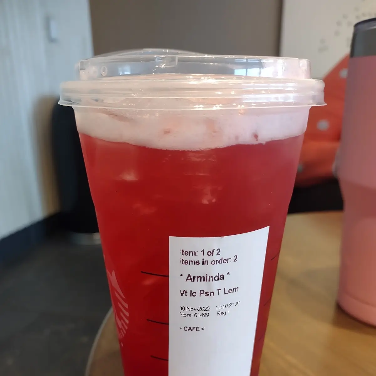 Iced Passion Tango Tea Lemonade