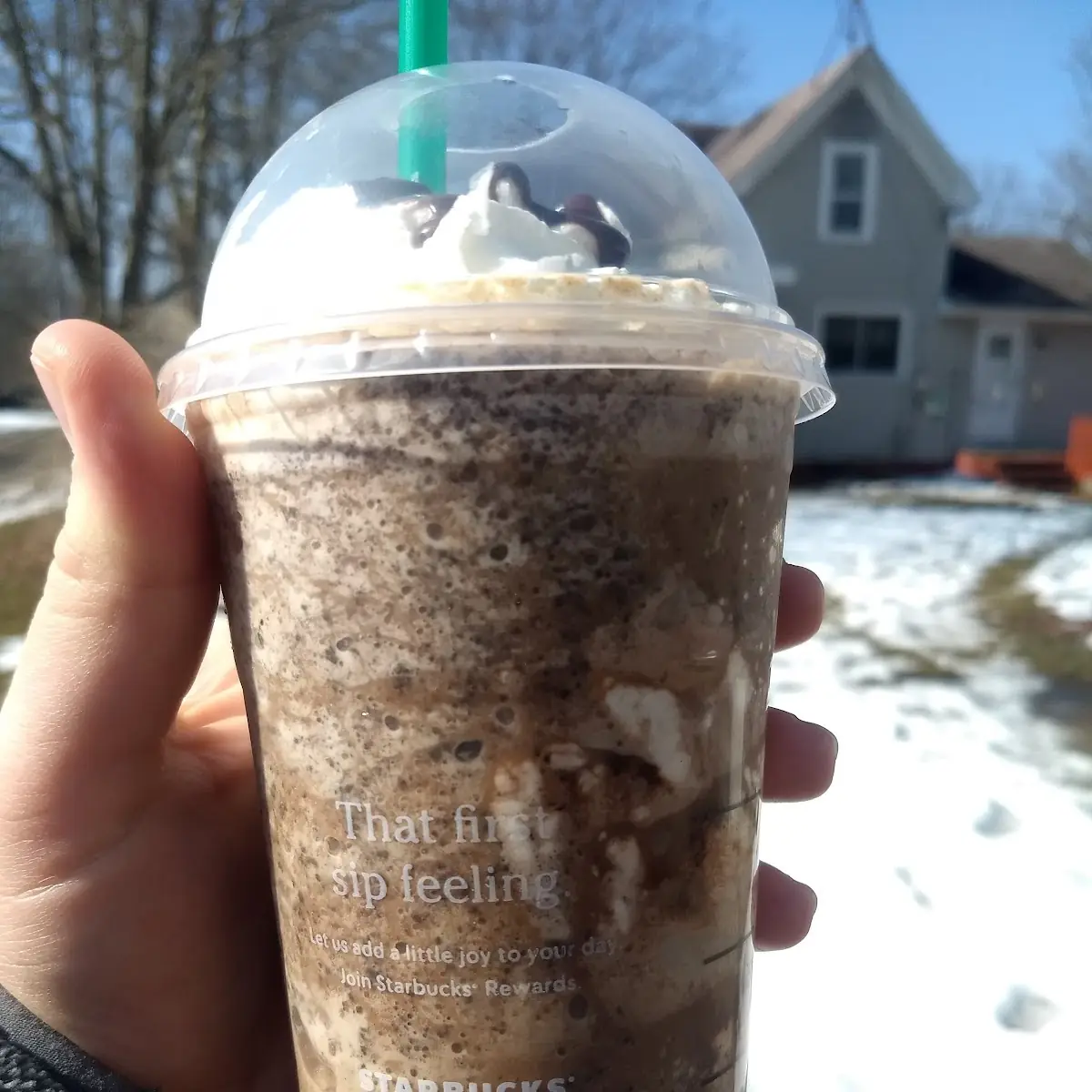 Venti Cookie Crunch Frappuccino