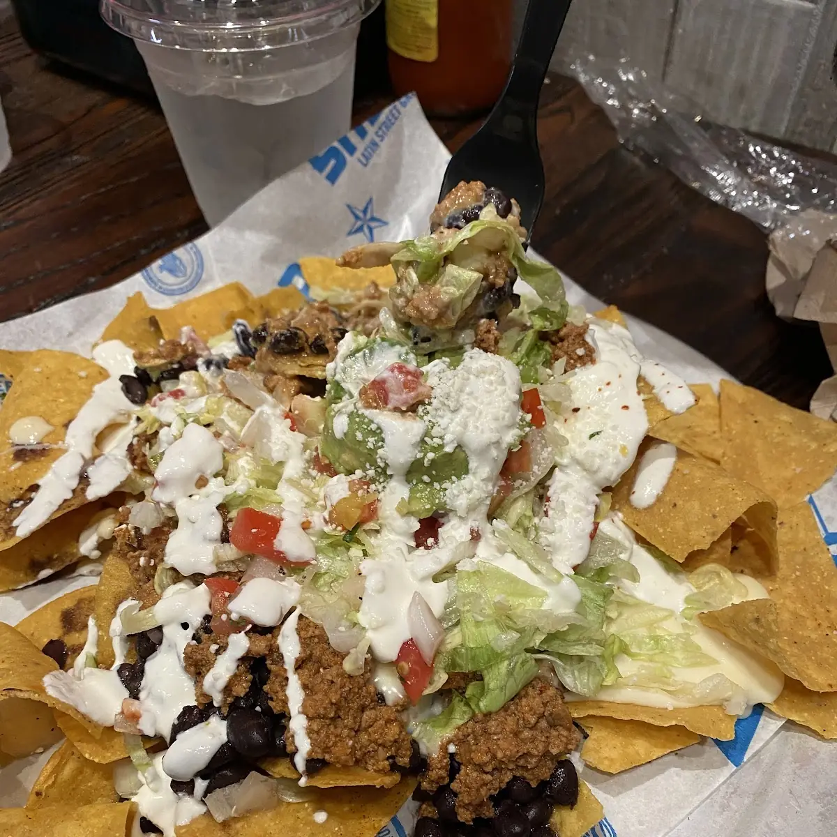 Barbacoa Nachos Supreme
