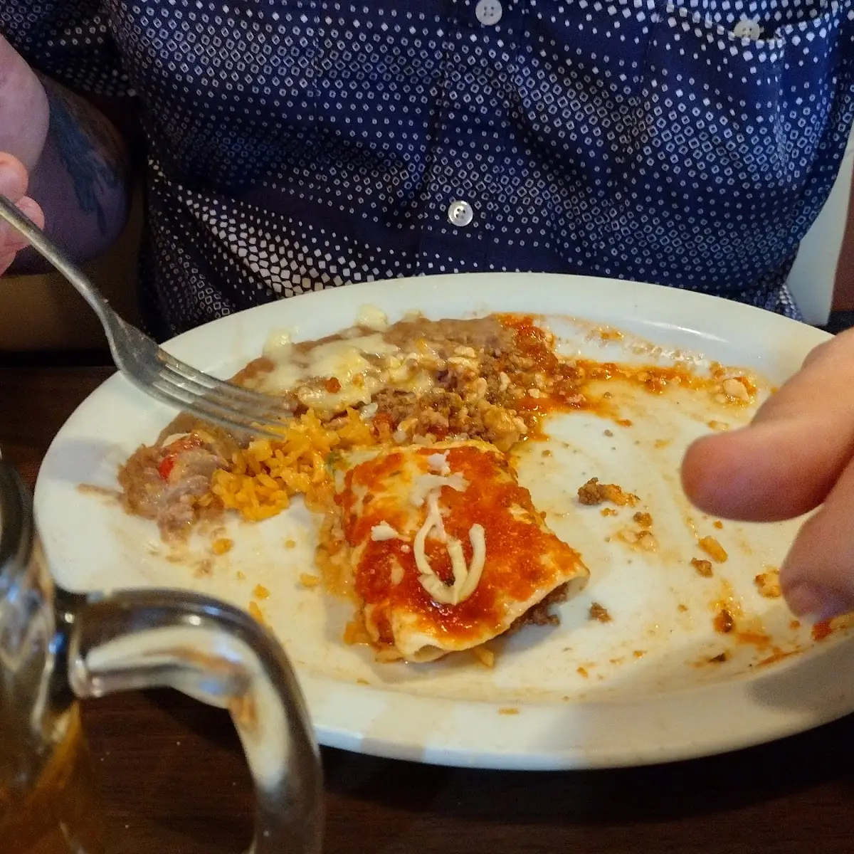 Burrito Supreme Beans and Rice