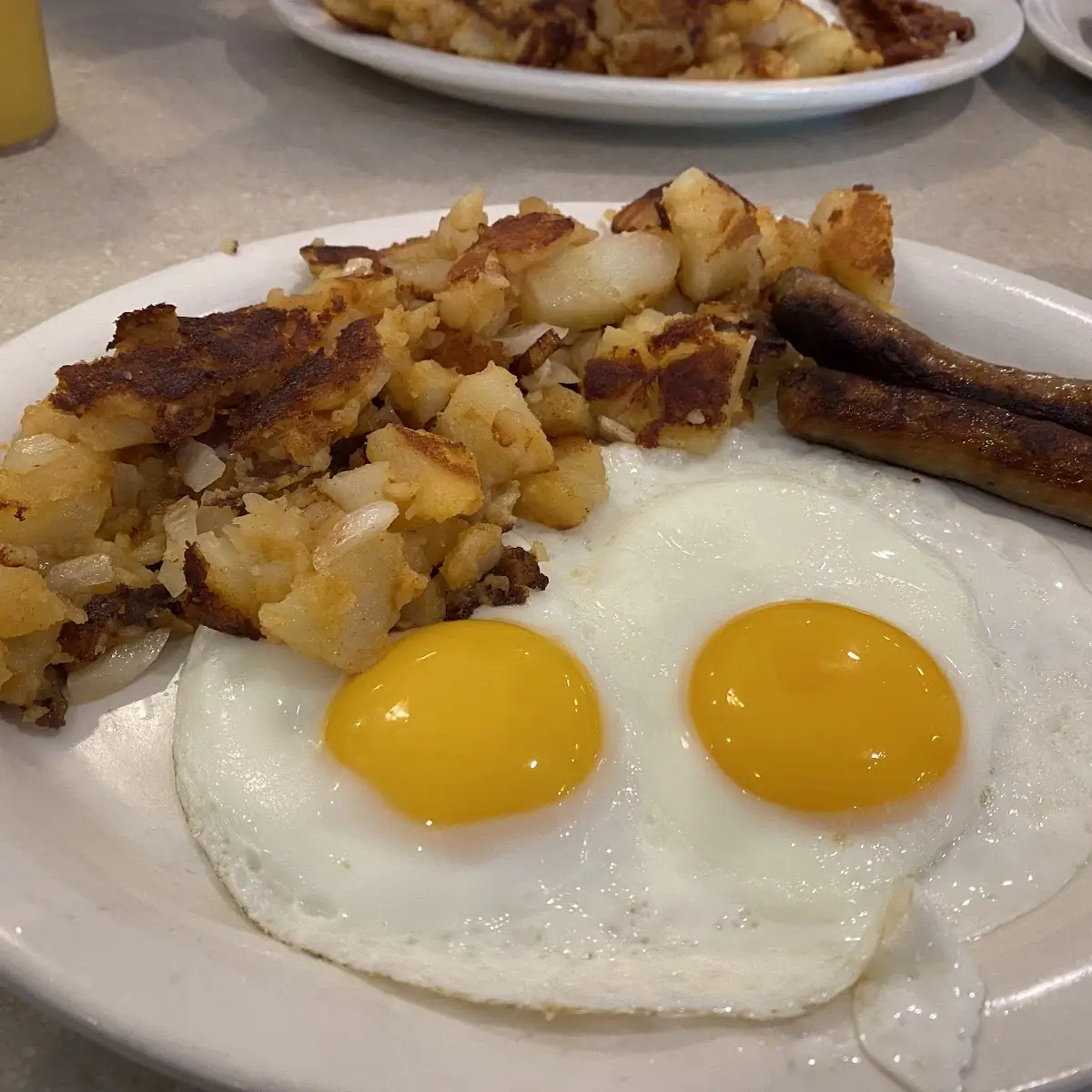 Classic Eggs Benedict with Home Fries