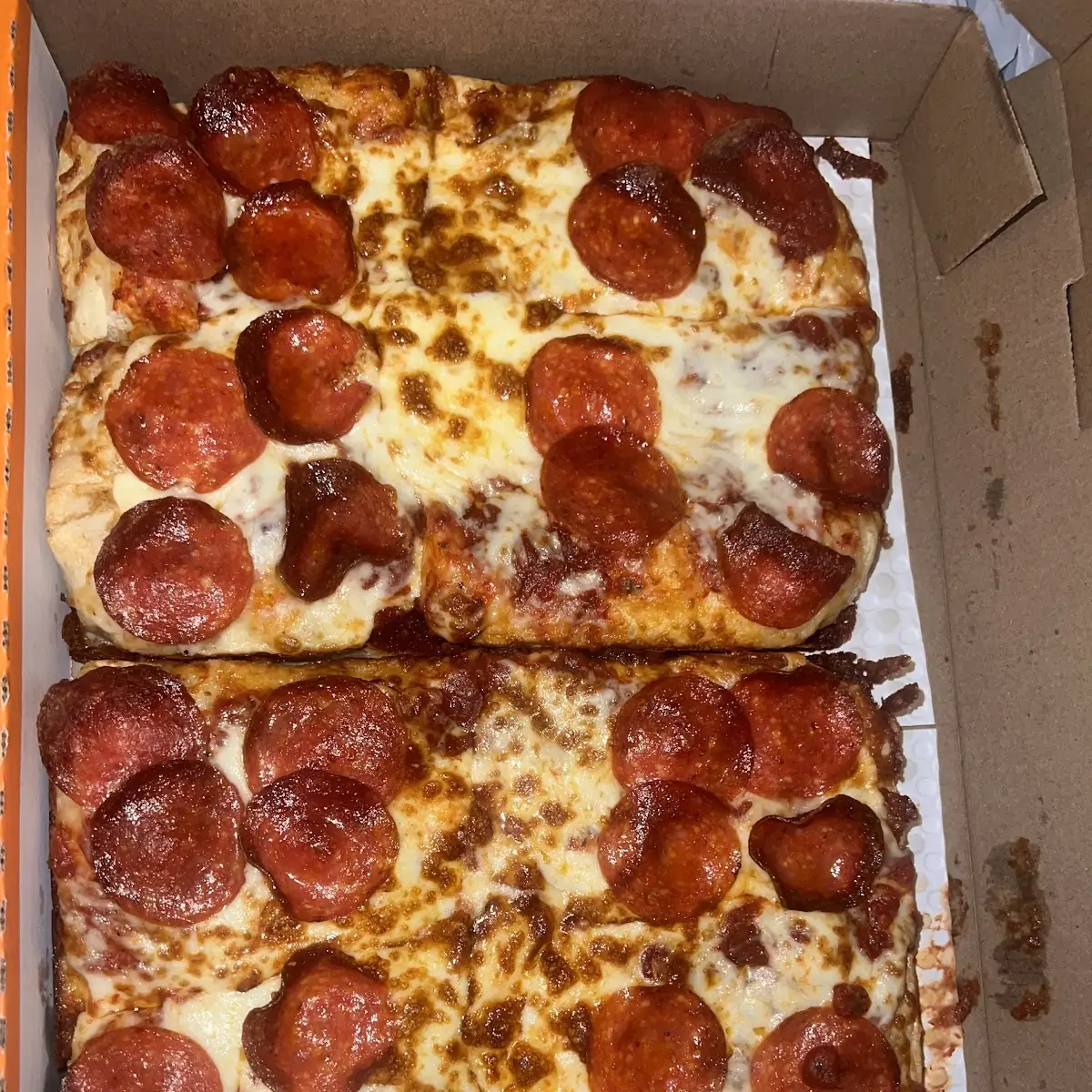 Detroit Deep Dish Pepperoni