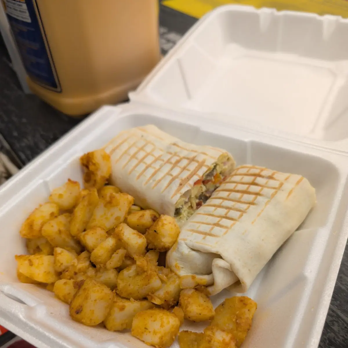 Carne Asada Burrito with Salsa Verde