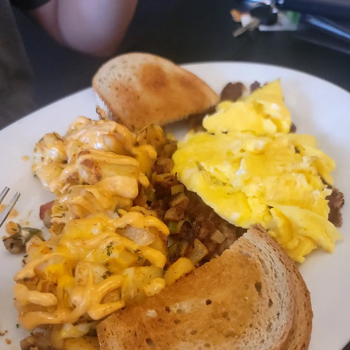 Corned Beef Hash and Eggs