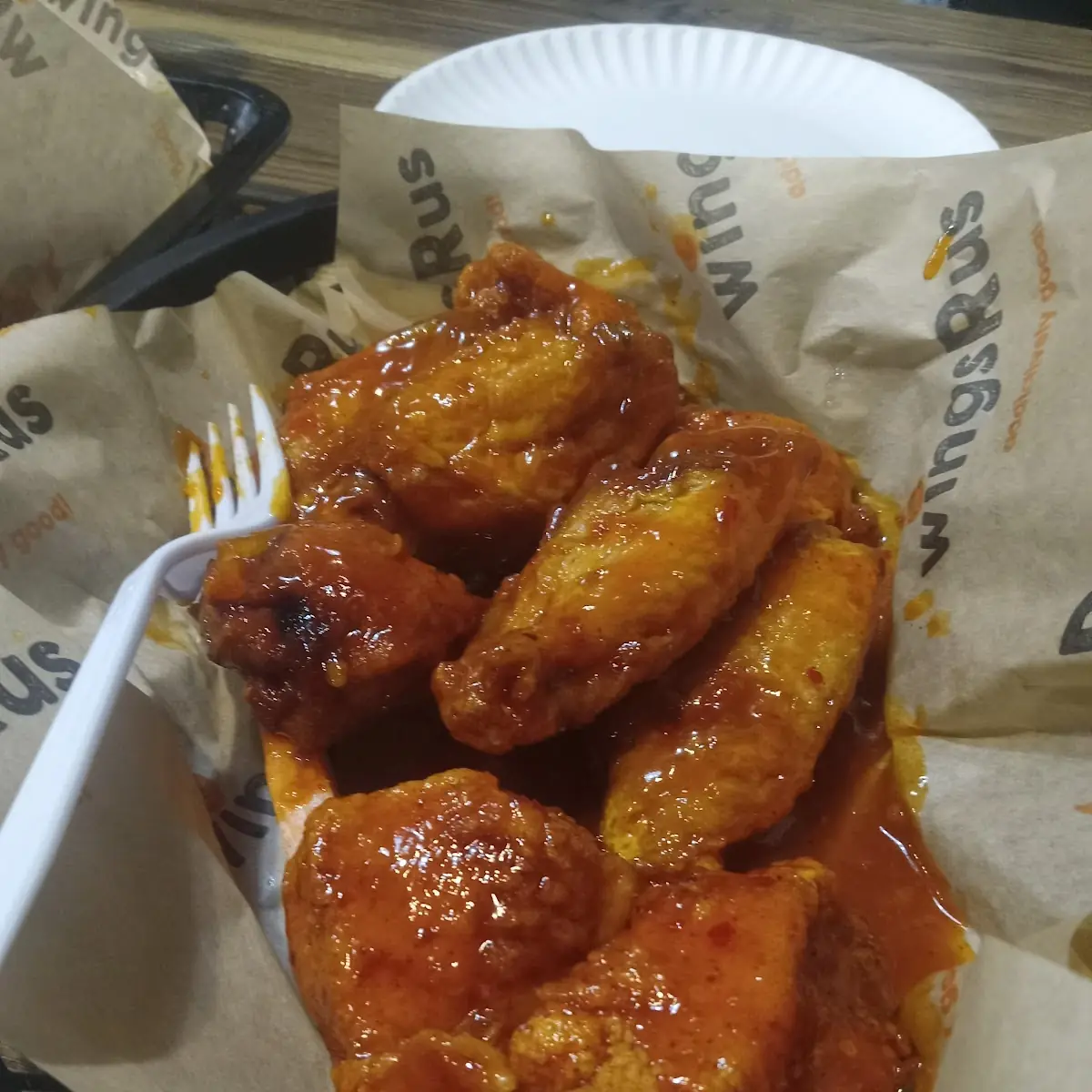 Mango-Habanero Wings